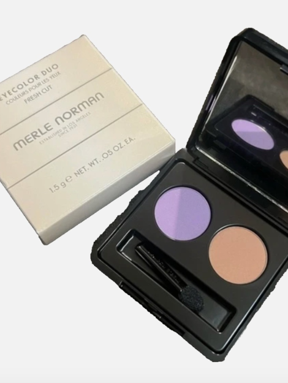 NEW - Merle Norman Limited Edition Eyeshadow Duo in Fresh Cut